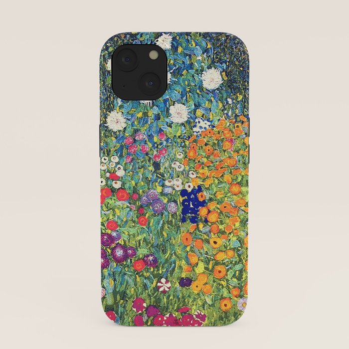 Gustav Klimt Flower Garden 2 iPhone Case Gallery Image 37