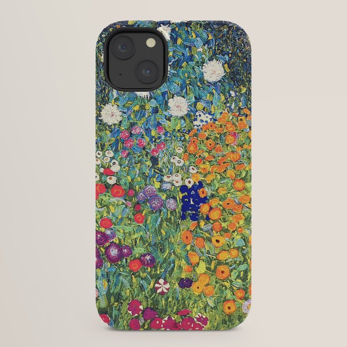 Gustav Klimt Flower Garden 2 iPhone Case Gallery Image 22