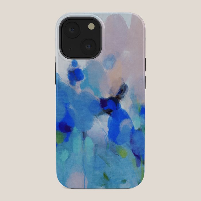 blue summer lilies garden iPhone Case Gallery Image 34
