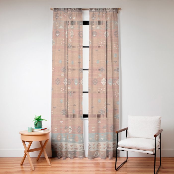 Heritage Traditional Moroccann Rug Design Window Curtain Gallery Image 20