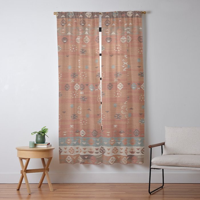 Heritage Traditional Moroccann Rug Design Window Curtain Gallery Image 9