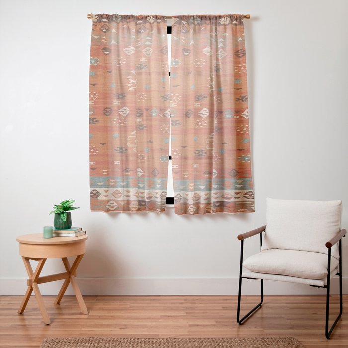 Heritage Traditional Moroccann Rug Design Window Curtain Gallery Image 15