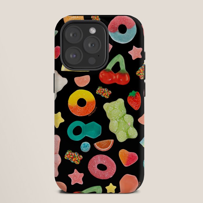 Candy Print in Black iPhone Case Gallery Image 11