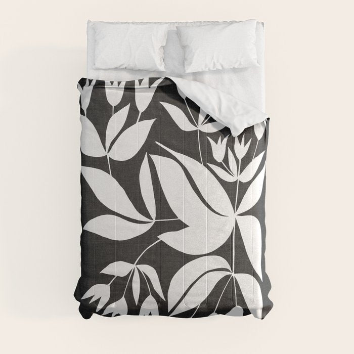 Vining Bell Flower ii Comforter Gallery Image 8