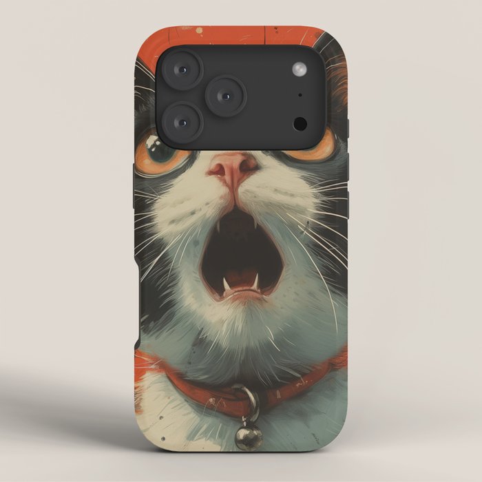 Shocked Cat II iPhone Case Gallery Image 3