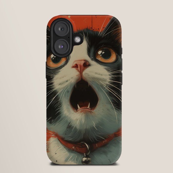 Shocked Cat II iPhone Case Gallery Image 9