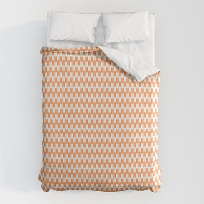 Retro Outdoor Party Orange Duvet Cover Gallery Image 6