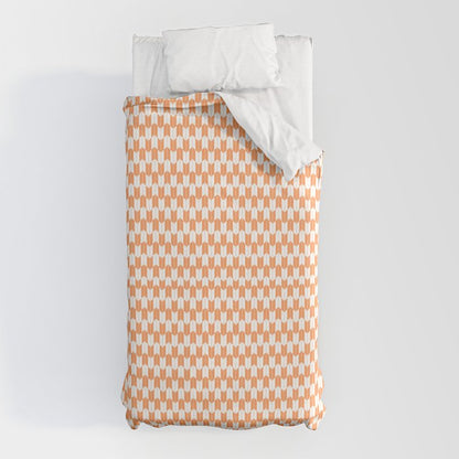 Retro Outdoor Party Orange Duvet Cover Gallery Image 5