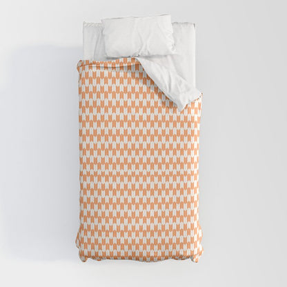 Retro Outdoor Party Orange Duvet Cover Gallery Image 4