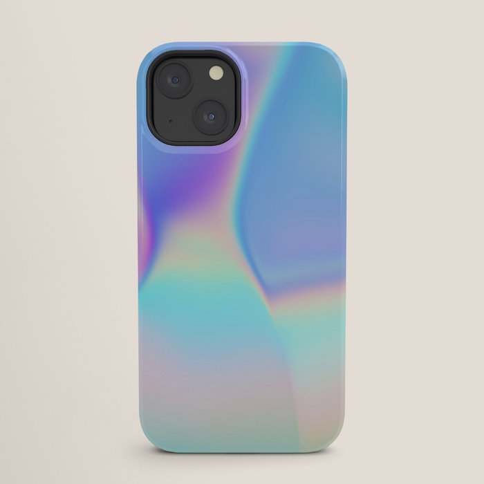 Opal Iridescent Abstract Paint iPhone Case Gallery Image 25