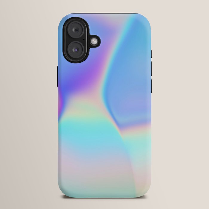 Opal Iridescent Abstract Paint iPhone Case Gallery Image 14