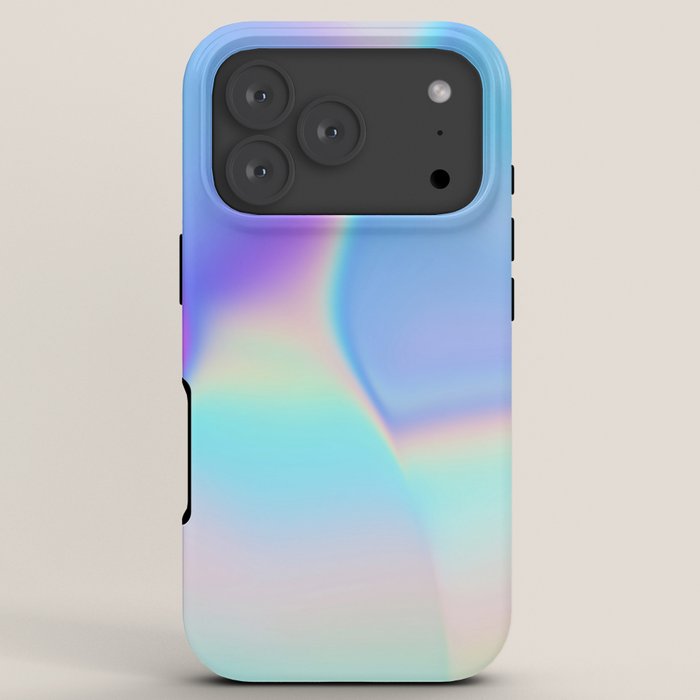 Opal Iridescent Abstract Paint iPhone Case Gallery Image 7