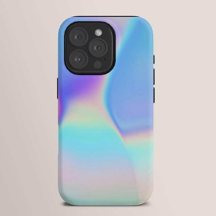Opal Iridescent Abstract Paint iPhone Case Gallery Image 15
