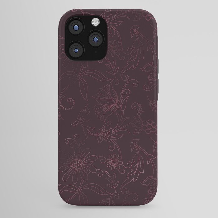 Agate Burgundy Pattern Design iPhone Case Gallery Image 44