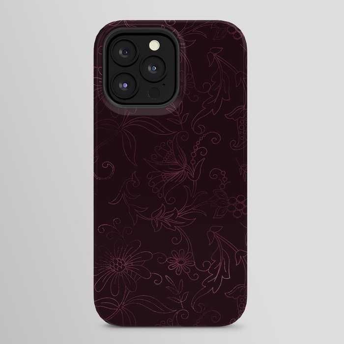 Agate Burgundy Pattern Design iPhone Case Gallery Image 24
