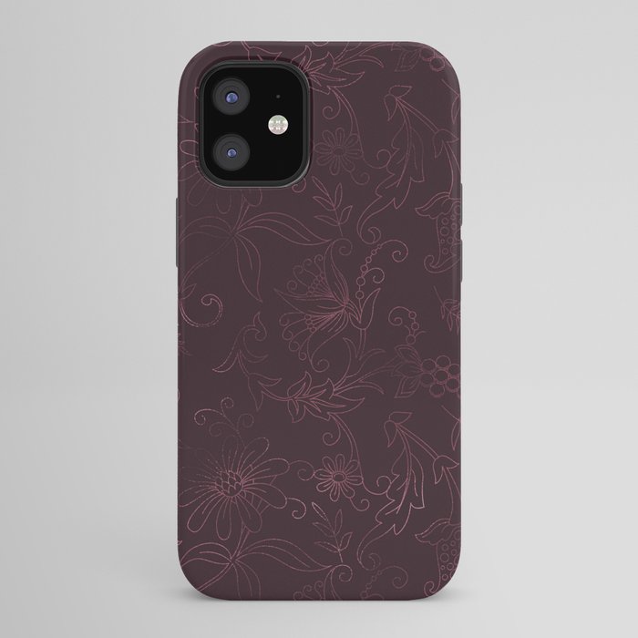 Agate Burgundy Pattern Design iPhone Case Gallery Image 42