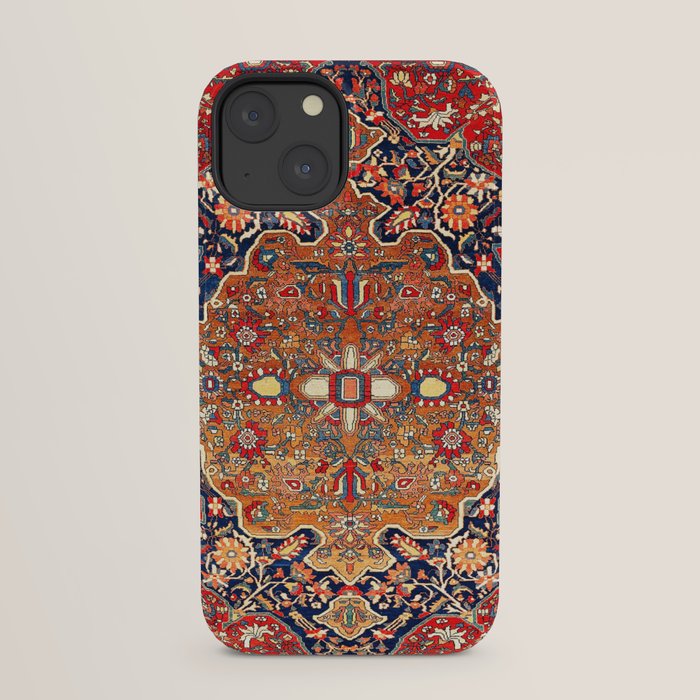 Sarough Farahan Arak West Persian Rug Print iPhone Case Gallery Image 29