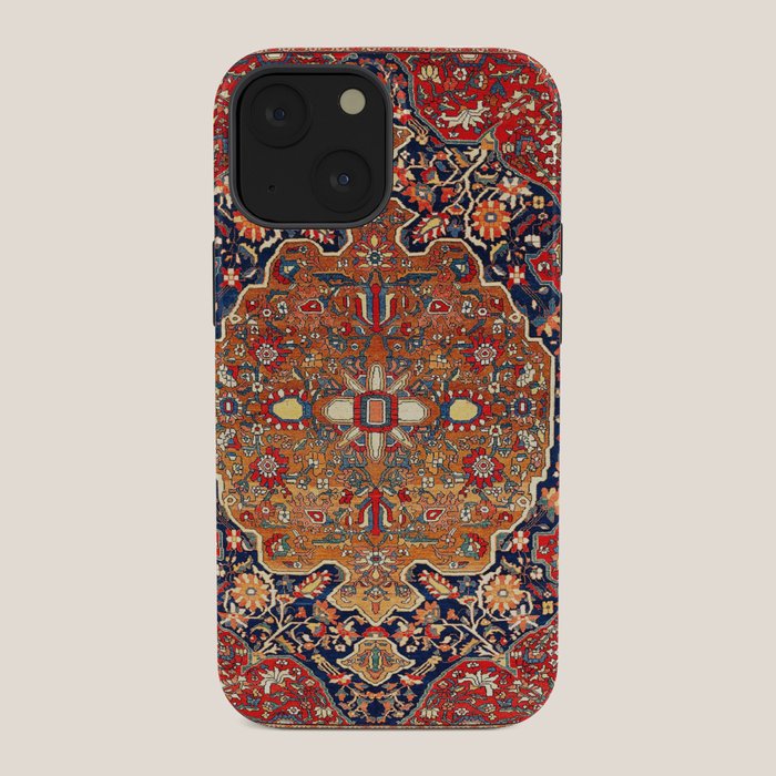 Sarough Farahan Arak West Persian Rug Print iPhone Case Gallery Image 34