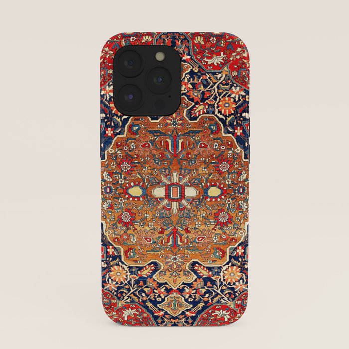 Sarough Farahan Arak West Persian Rug Print iPhone Case Gallery Image 39