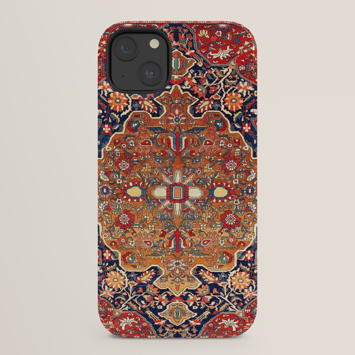 Sarough Farahan Arak West Persian Rug Print iPhone Case Gallery Image 22