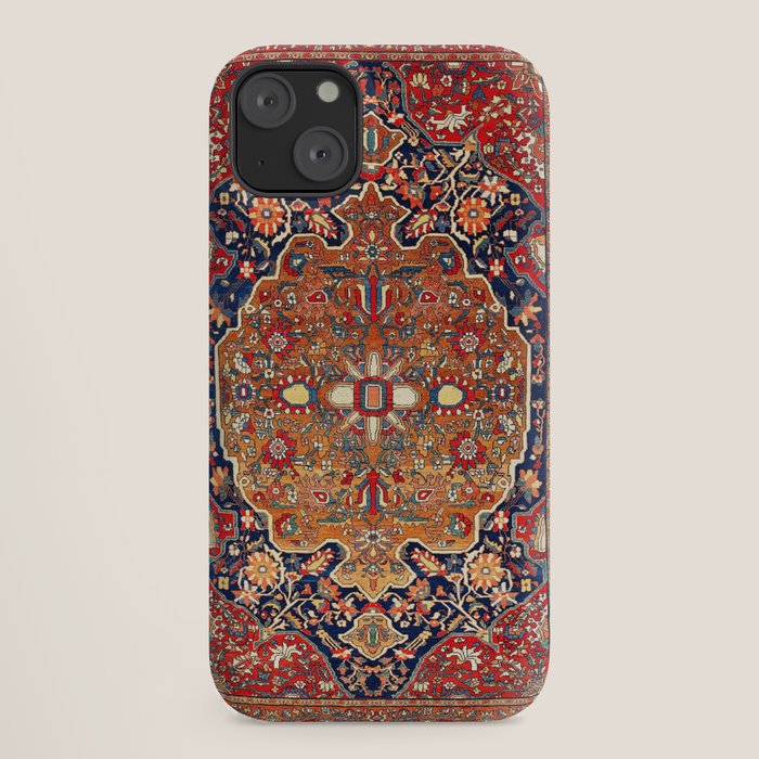 Sarough Farahan Arak West Persian Rug Print iPhone Case Gallery Image 18