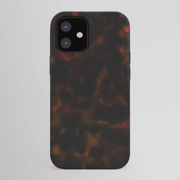 Dark Tortoiseshell Turtle Pattern iPhone Case Gallery Image 41