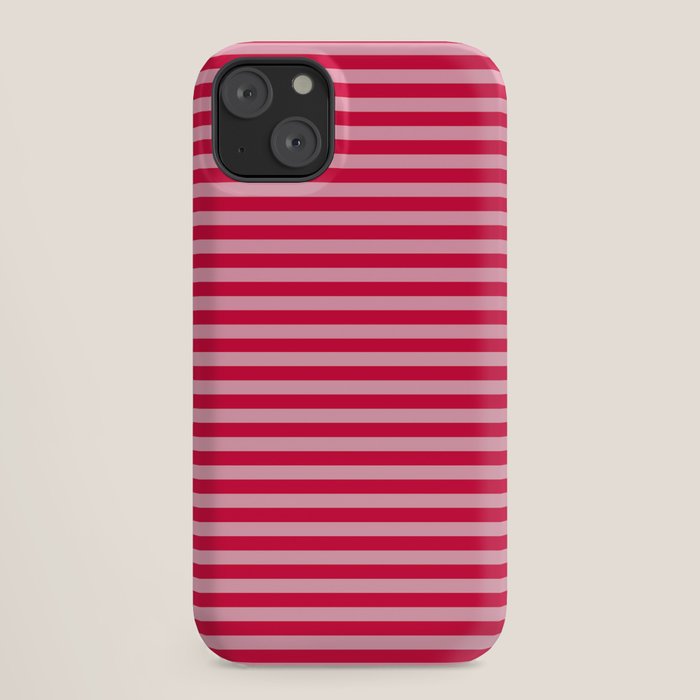 Retro, Beach, Colorful Stripes, Pink and Red iPhone Case Gallery Image 18