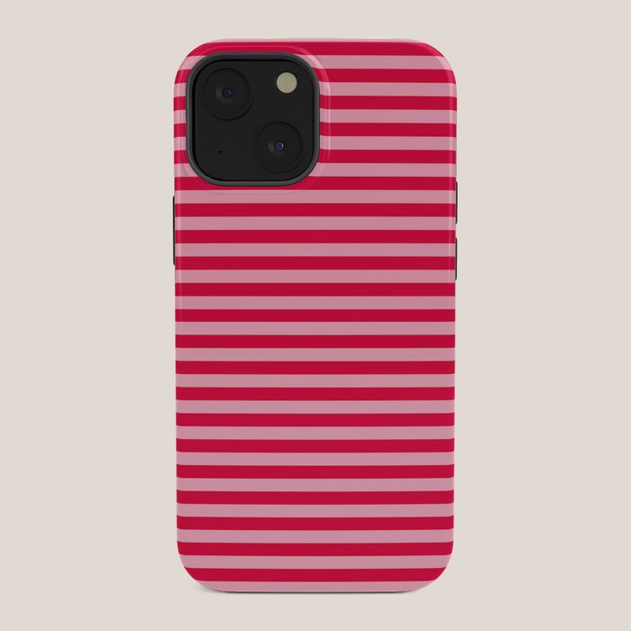 Retro, Beach, Colorful Stripes, Pink and Red iPhone Case Gallery Image 34