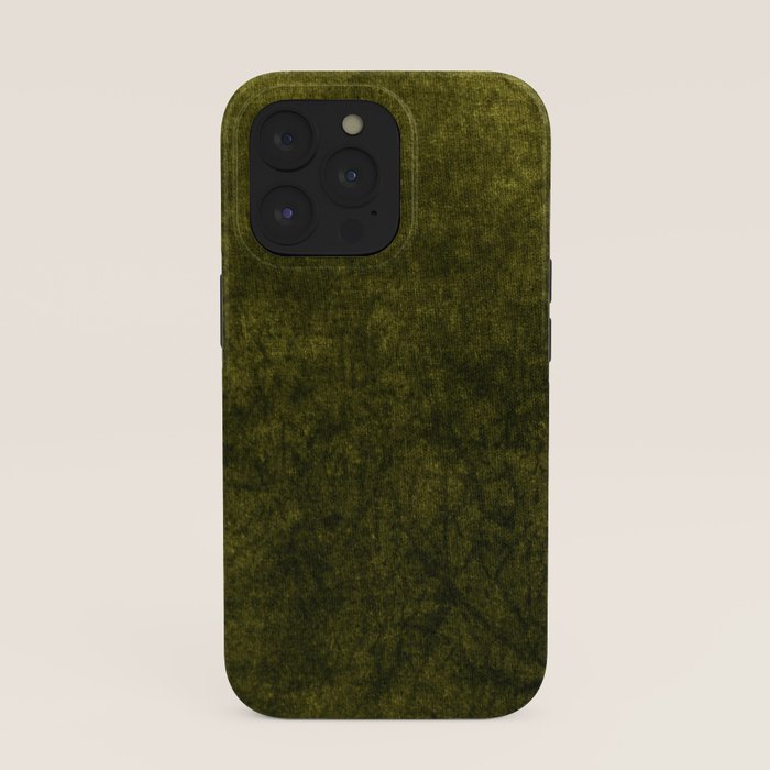 olive green velvet iPhone Case Gallery Image 39