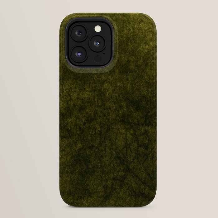 olive green velvet iPhone Case Gallery Image 24