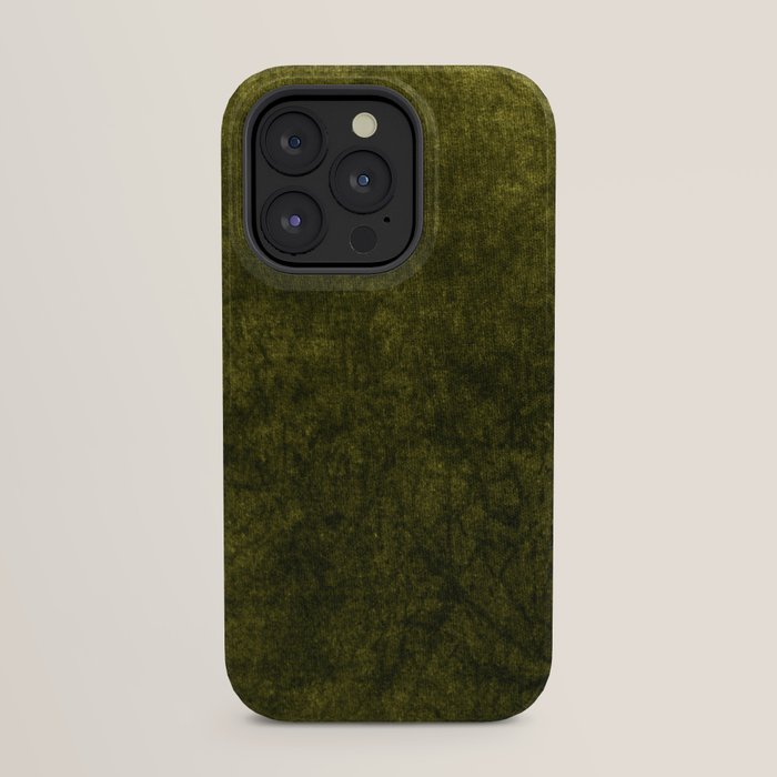 olive green velvet iPhone Case Gallery Image 23