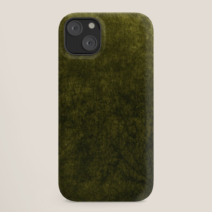 olive green velvet iPhone Case Gallery Image 18