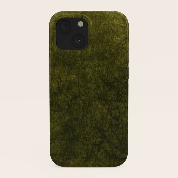 olive green velvet iPhone Case Gallery Image 38