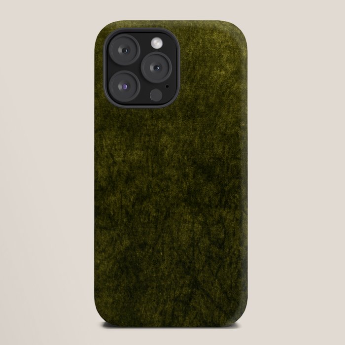 olive green velvet iPhone Case Gallery Image 20