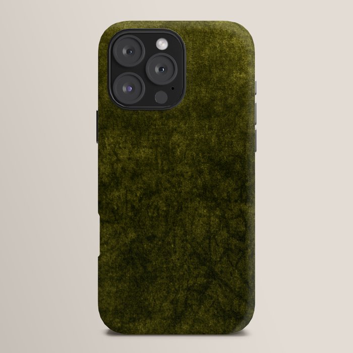 olive green velvet iPhone Case Gallery Image 16
