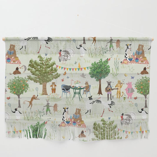 Animals' Garden Party Wall Hanging Gallery Image 2