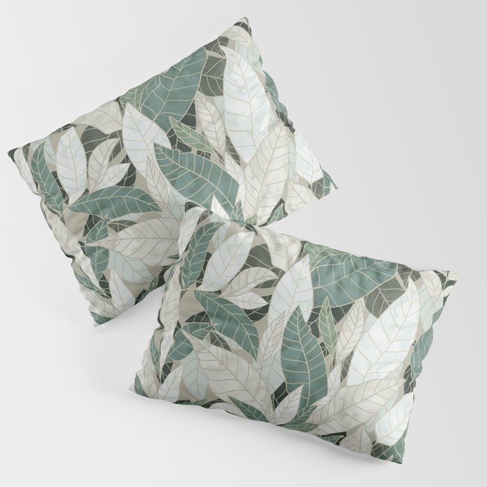 Gold forest Pillow Sham Gallery Image 3