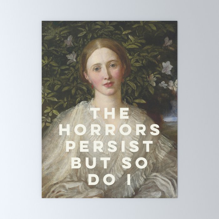 The Horrors Persist But So Do I Mini Art Print Gallery Image 6
