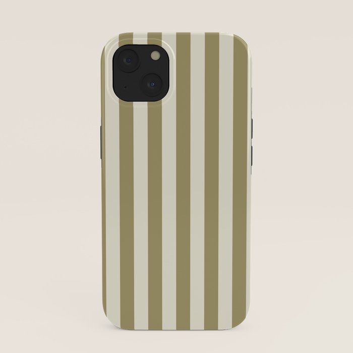Olive Green Stripes iPhone Case Gallery Image 37
