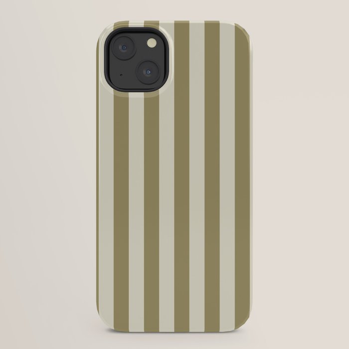 Olive Green Stripes iPhone Case Gallery Image 22