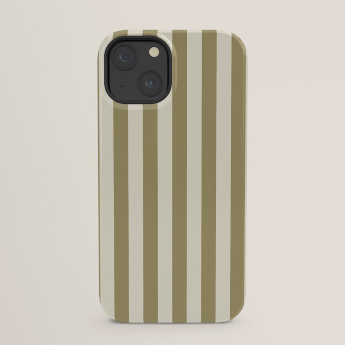 Olive Green Stripes iPhone Case Gallery Image 29