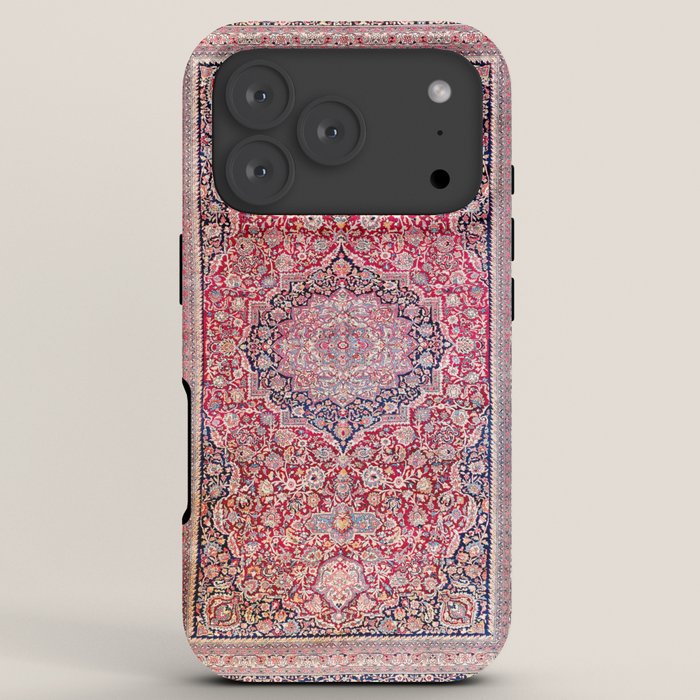 Tabriz West Central Persian Rug Print iPhone Case Gallery Image 7