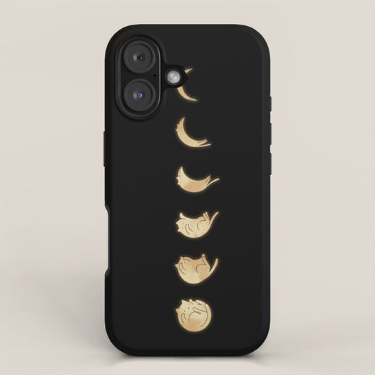 Cat Landscape 57: Phases of the Meow iPhone Case Gallery Image 1