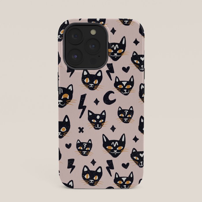 Spooky Kitties â Blush iPhone Case Gallery Image 35