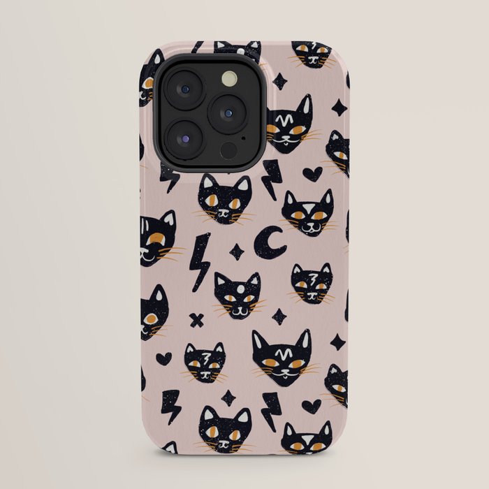Spooky Kitties â Blush iPhone Case Gallery Image 31