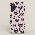 Spooky Kitties â Blush iPhone Case Gallery Image 1