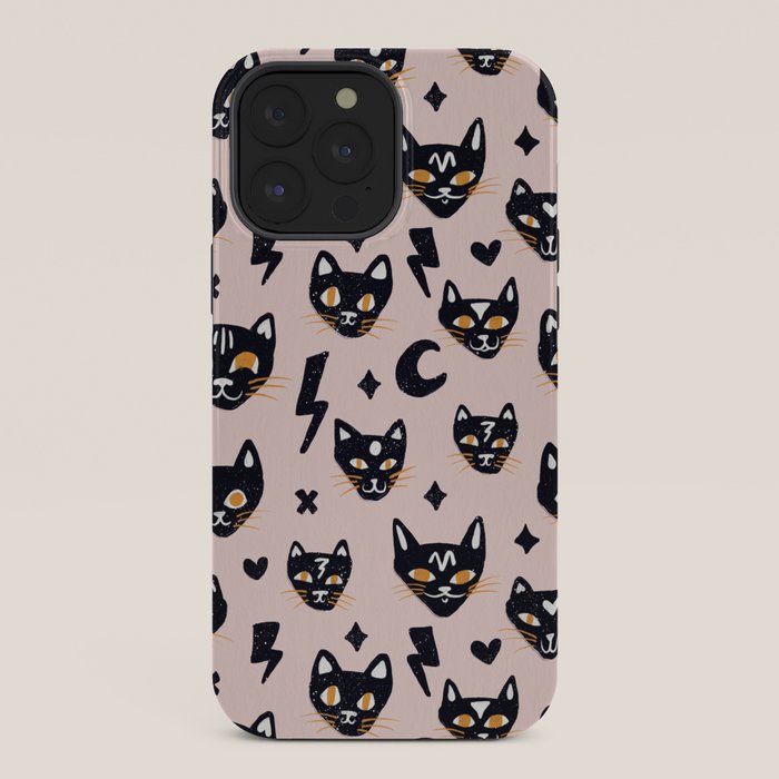 Spooky Kitties â Blush iPhone Case Gallery Image 36