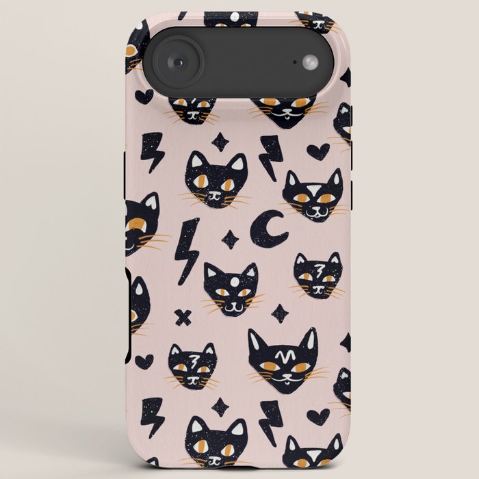 Spooky Kitties â Blush iPhone Case Gallery Image 6