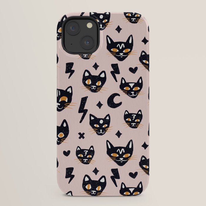 Spooky Kitties â Blush iPhone Case Gallery Image 30