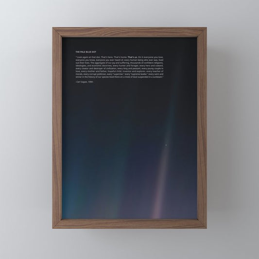 The Pale Blue Dot Mini Art Print Gallery Image 2